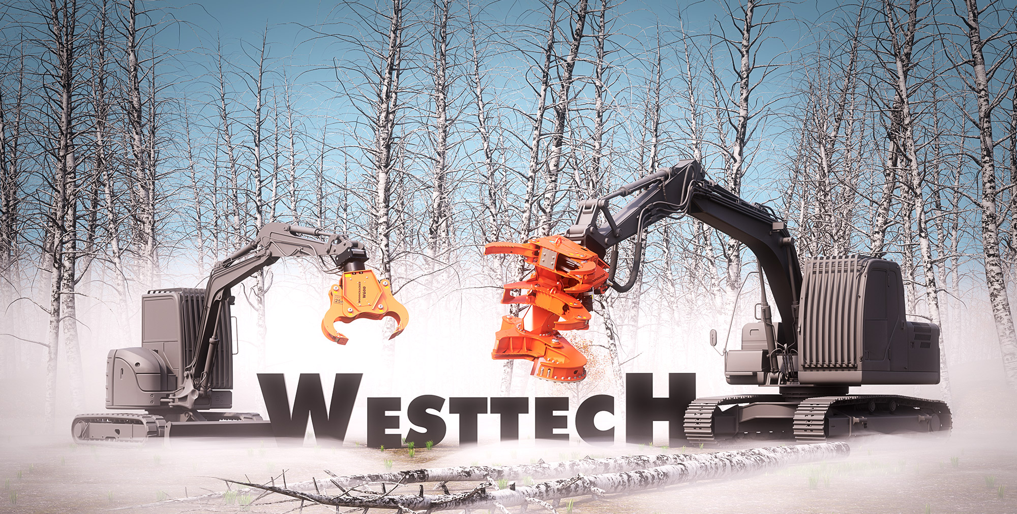 Westtech Maschinen 3D Rendering Stefan Eder