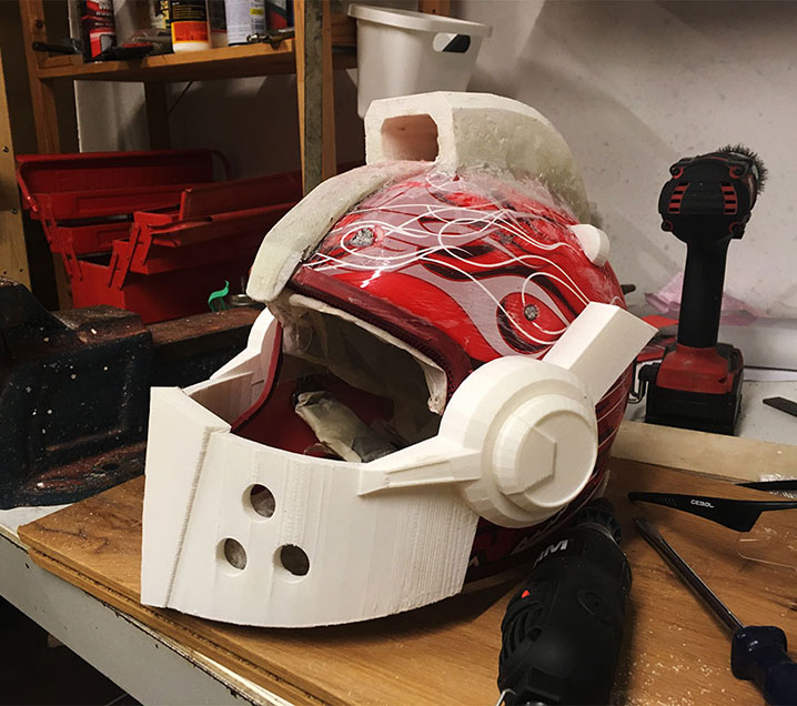 Lego Nexo Knight Helmet DIY 3D Parts