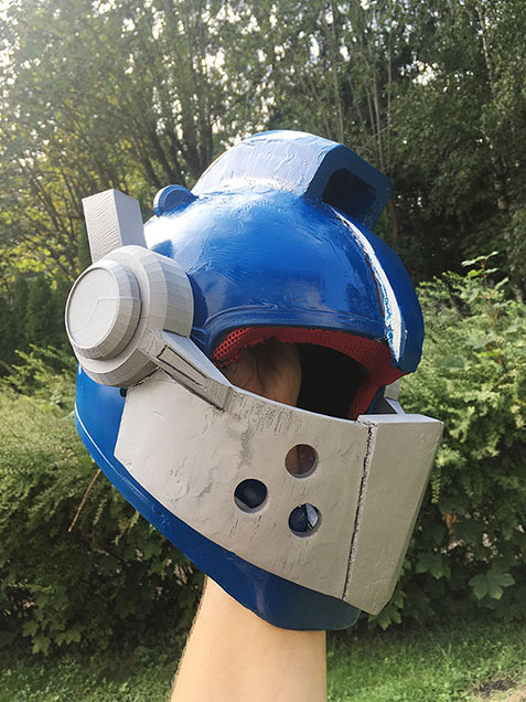 Lego Nexo Knight Helmet DIY finish