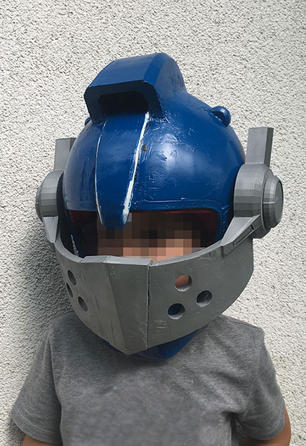 Lego Nexo Knight Helmet DIY finish